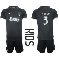 Juventus Gleison Bremer #3 Rezervni Dres za djecu 2023-24 Kratak Rukav (+ Kratke hlače)